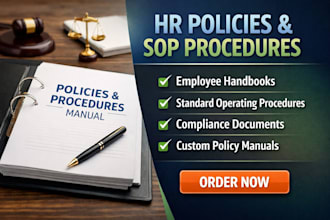 create professional HR policies and sop manuals for your business