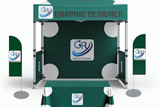 design professional canopy tent, feather flag table cover