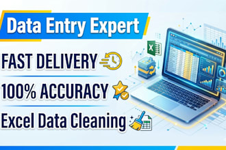 do excel data cleaning and data formatting