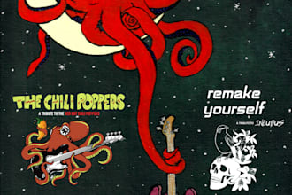 design album covers, posters, flyers for musicians
