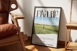 design a cinematic and professional movie poster