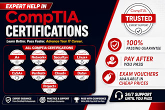 your coach in comptia a, network, security, cloud, cysa and other certifications