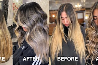 recommend the perfect hair color for your skin tone