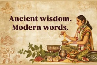 write authentic ayurveda and wellness blog