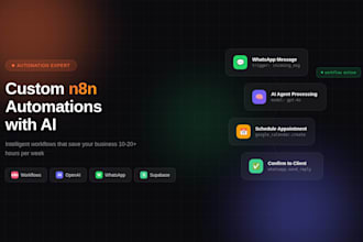 build custom n8n automations with ai and whatsapp integration