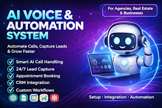 build ai calling and appointment booking agent for you