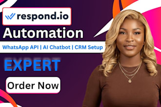 respond io ai agent whatsaap API CRM automation chatbot workflow respond io