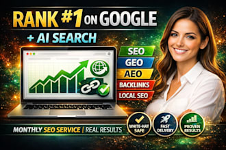 do monthly website local SEO aeo GEO off page backlinks for ranking