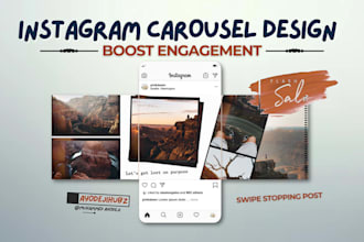 design engaging instagram carousel posts for growth and engagements