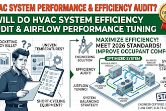 hvac system efficiency audit and airflow performance tuning