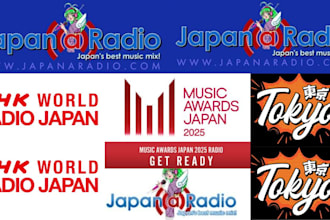 do viral promotional airplay on japan radio ,european radio