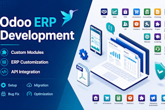 develop, customize and deploy odoo erp