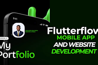 build mobile app development android ios using flutterflow