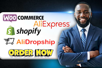 build automated alidropship aliexpress woocommerce dropshipping store