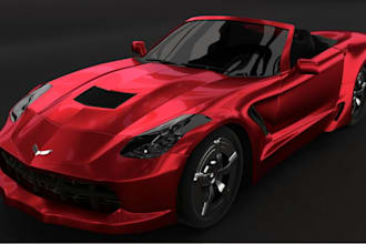 do 3d car modeling, interior and exterior design, 3d printing, rc model,3d model