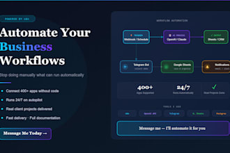 automate your business workflows with n8n