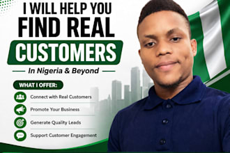 generate real leads and customers for your business in nigeria and globally