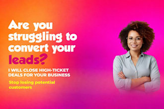 be your sales closer sales person telemarketer and appointment setter