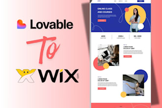 fix ai b2b lovable website convert lovable to custom website