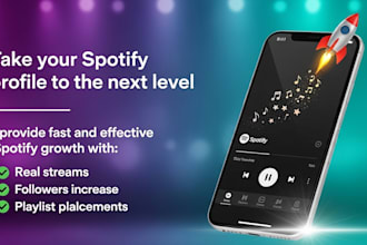 boost spotify streams followers and playlist exposure fast