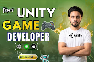 develop 2d 3d mobile games in unity for android ios