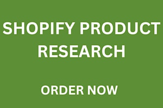 do shopify product research for trending hot products