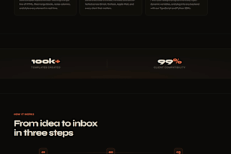 make a company website