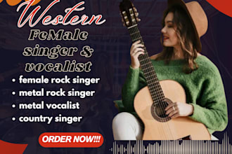 female rock singer, metal singer and female vocalist country