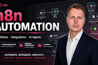 develop ai driven business process automation with n8n