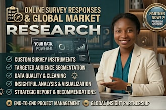 market research online survey respondents to fill online survey questionnaire