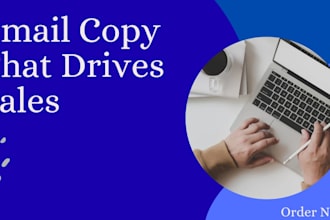write a sales email sequence that drives sales