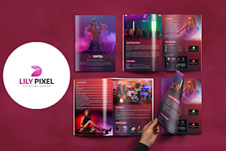 do music epk design artist press kit dj media kit music flyer speaker one sheet