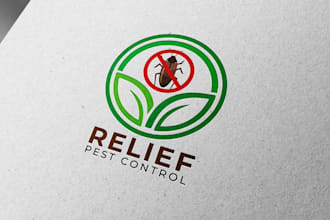 design custom pest control, bug, wildlife control and pest management logo