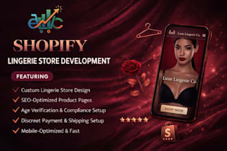 design adult shopify store and do adult ecommerce marketing