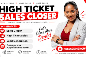be your commission based sales closer b2b salesperson