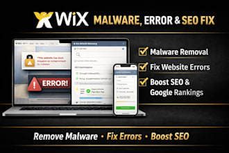 secure your wix website, fix errors and boost SEO