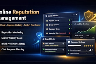 protect your business reputation and improve your online reputation management