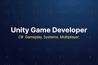 develop gameplay systems and features for your unity or ue5 game