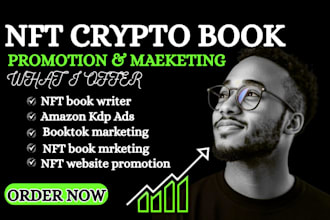 promote website, nft, crypto, token, coin, amazon, book, apps discord promotion