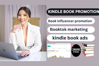 kindle book ranking, kdp booktok influencer promotion, audiobook promotion acx