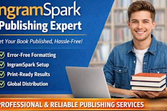 format your book for amazon, ingramspark, lulu