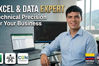 be your expert for data entry, excel data cleaning, and CRM management