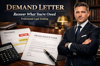 draft and send a UK solicitor letter before action to recover your debt