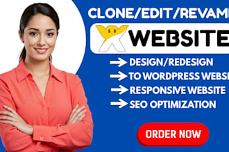 design or redesign responsive wix website clone edit revamp wix website expertly