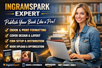 format and publish your book on ingramspark professionally