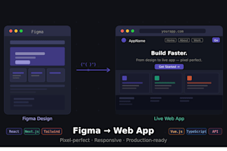 transform figma designs into a working webapp