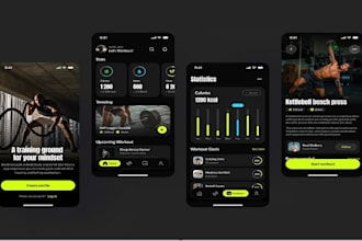 develop ai fitness app, gym app, fitness app, health app, workout app, yoga app