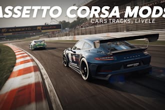 create custom cars, liveries, and tracks for assetto corsa