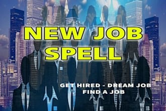 cast djinn to manifest your dream job, career abundance