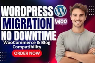 migrate wordpress website, transfer hosting, backup, clone or move your wp site